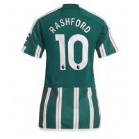 Manchester United Marcus Rashford #10 Auswärtstrikot Frauen 2023-24 Kurzarm